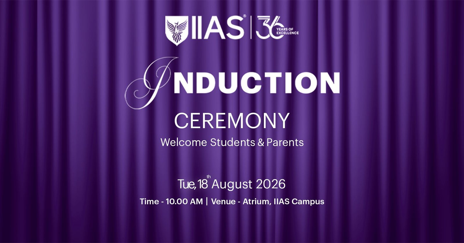 Induction Ceremony 2026